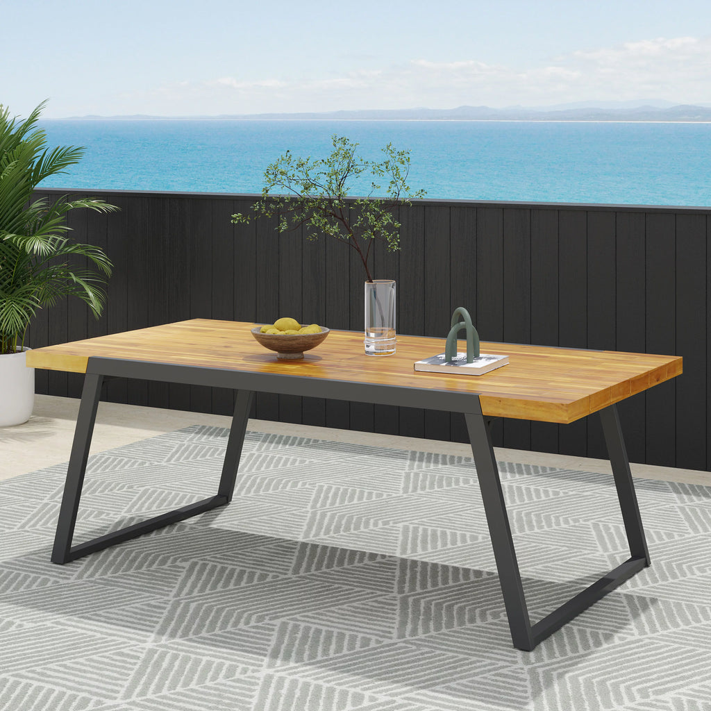 Acacia Wood Dining Table B1550
