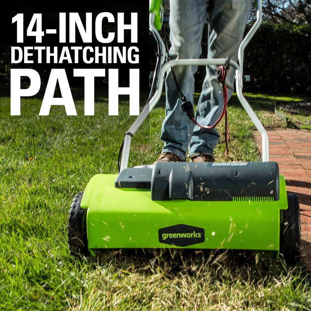 10 Amp 14 Corded Electric Dethatcher H3461