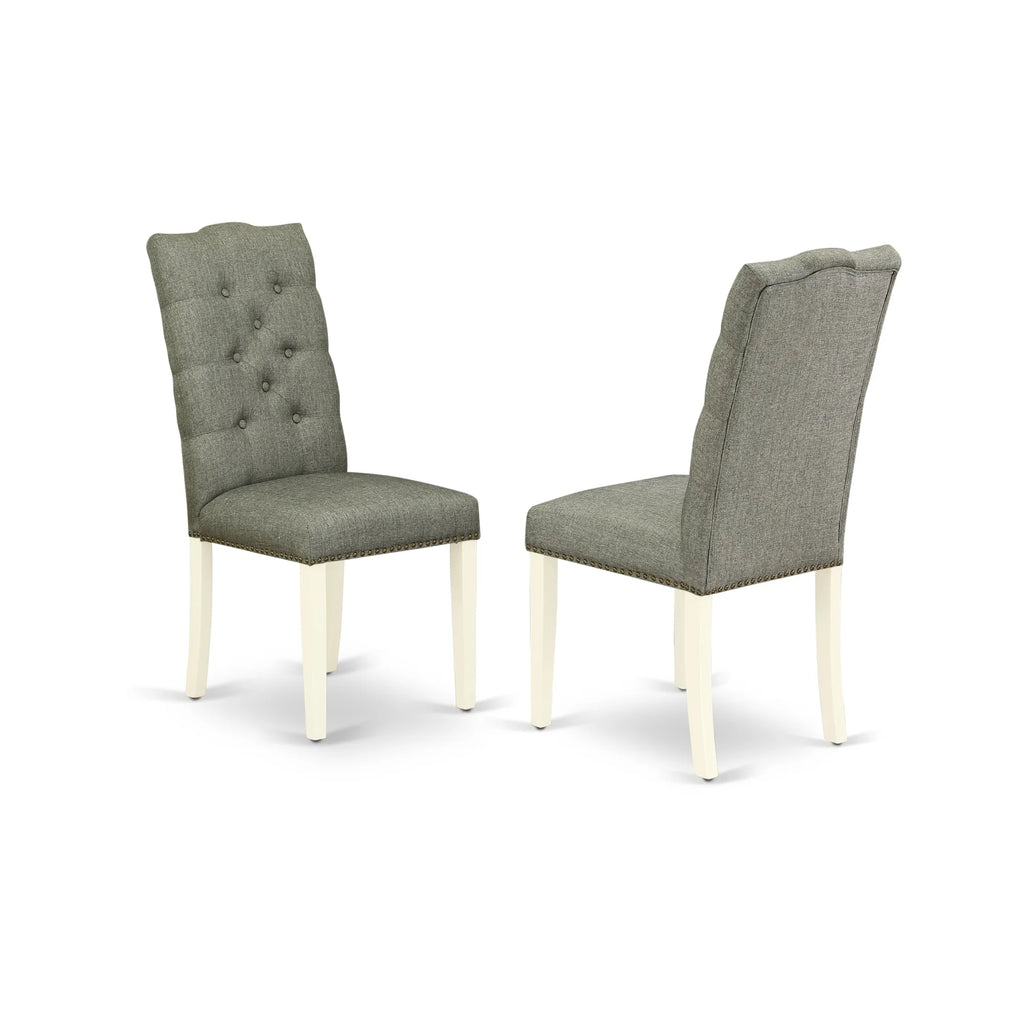 7 Piece Small Dining Table Set with 6 Chairs Z715
