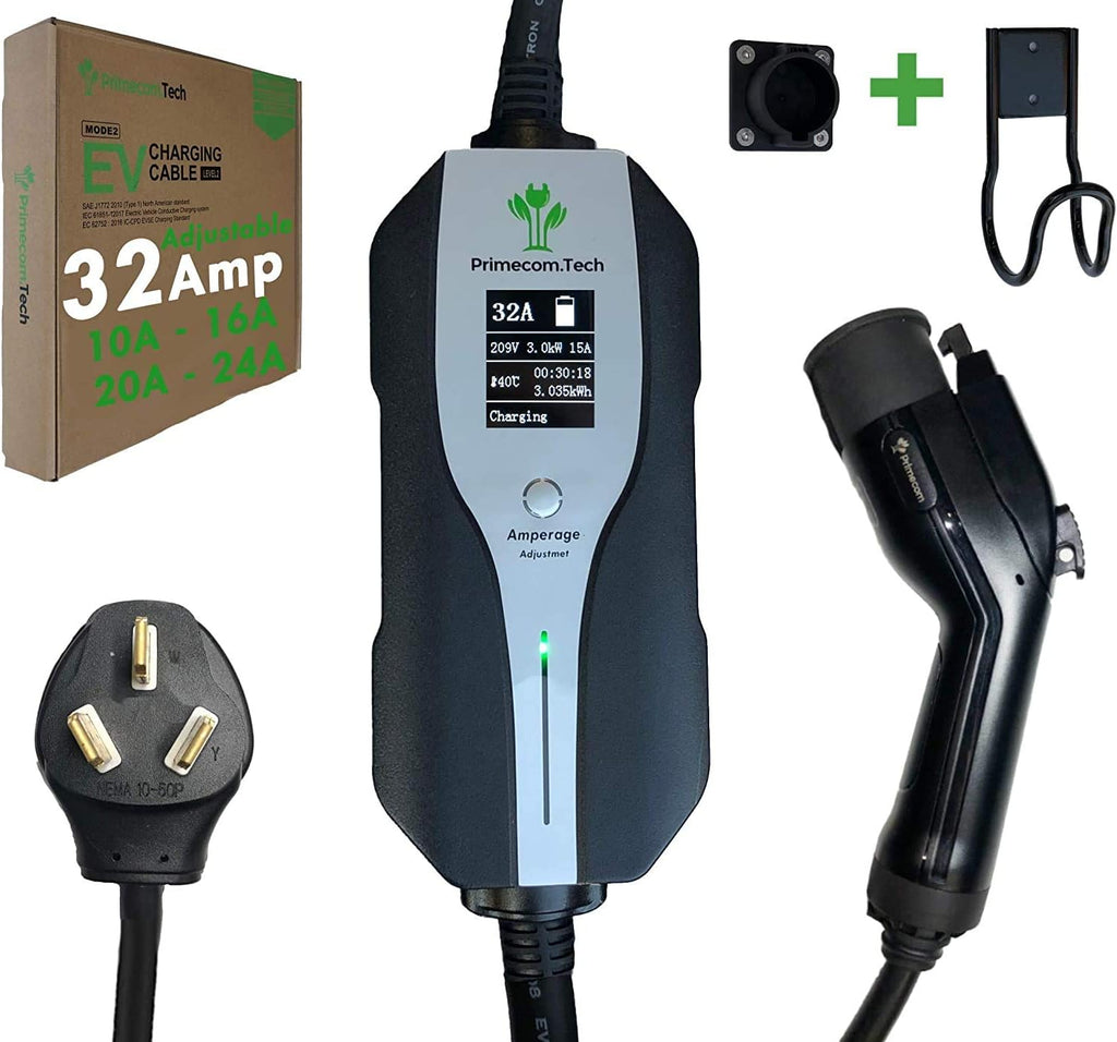 Level 2 Electric Vehicle Charger with 30 Ft Cable B385984