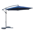 Navy 10 Foot Cantilever Crank Umbrella S6198