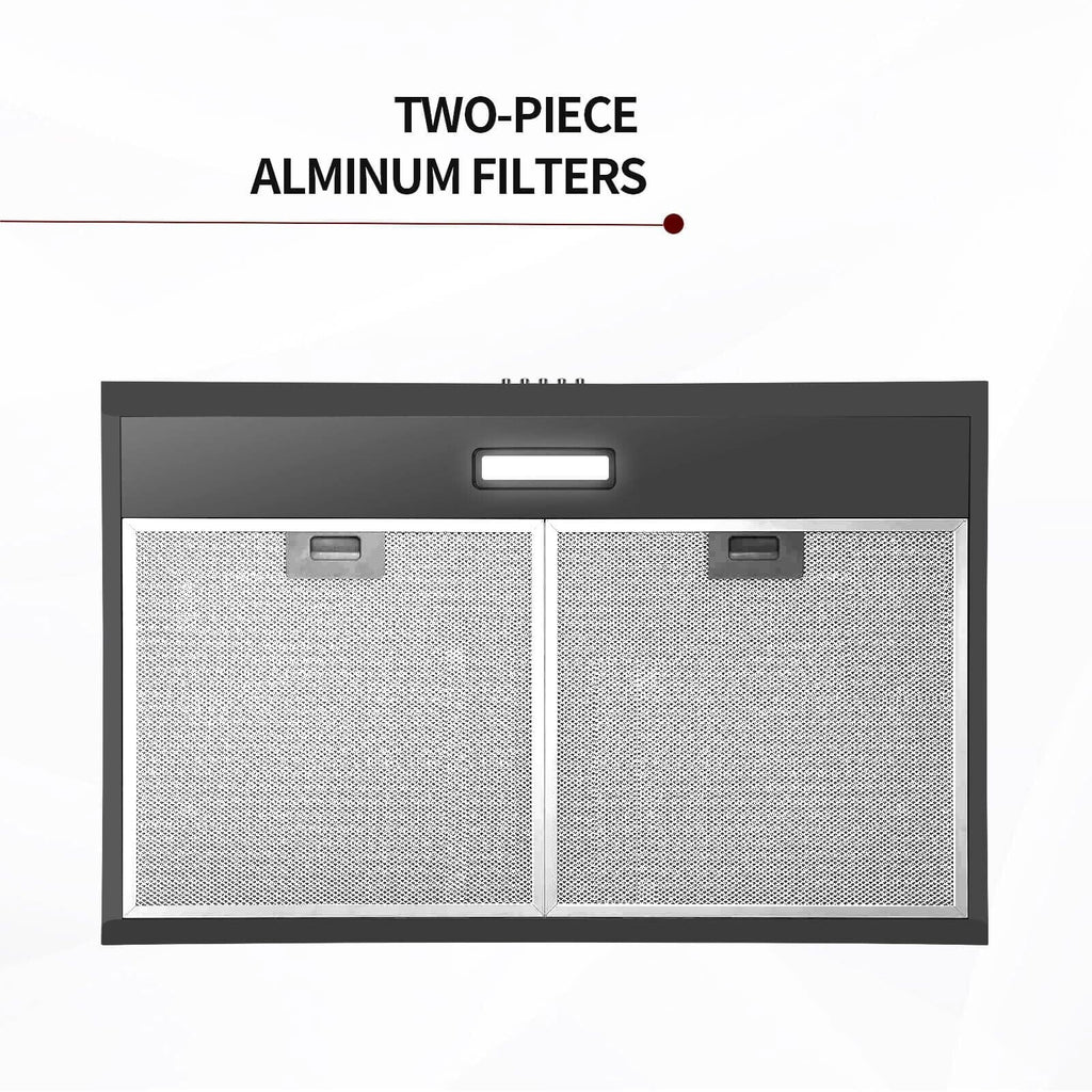 30 inch Under Cabinet Range Hood with Carbon Filter E519
