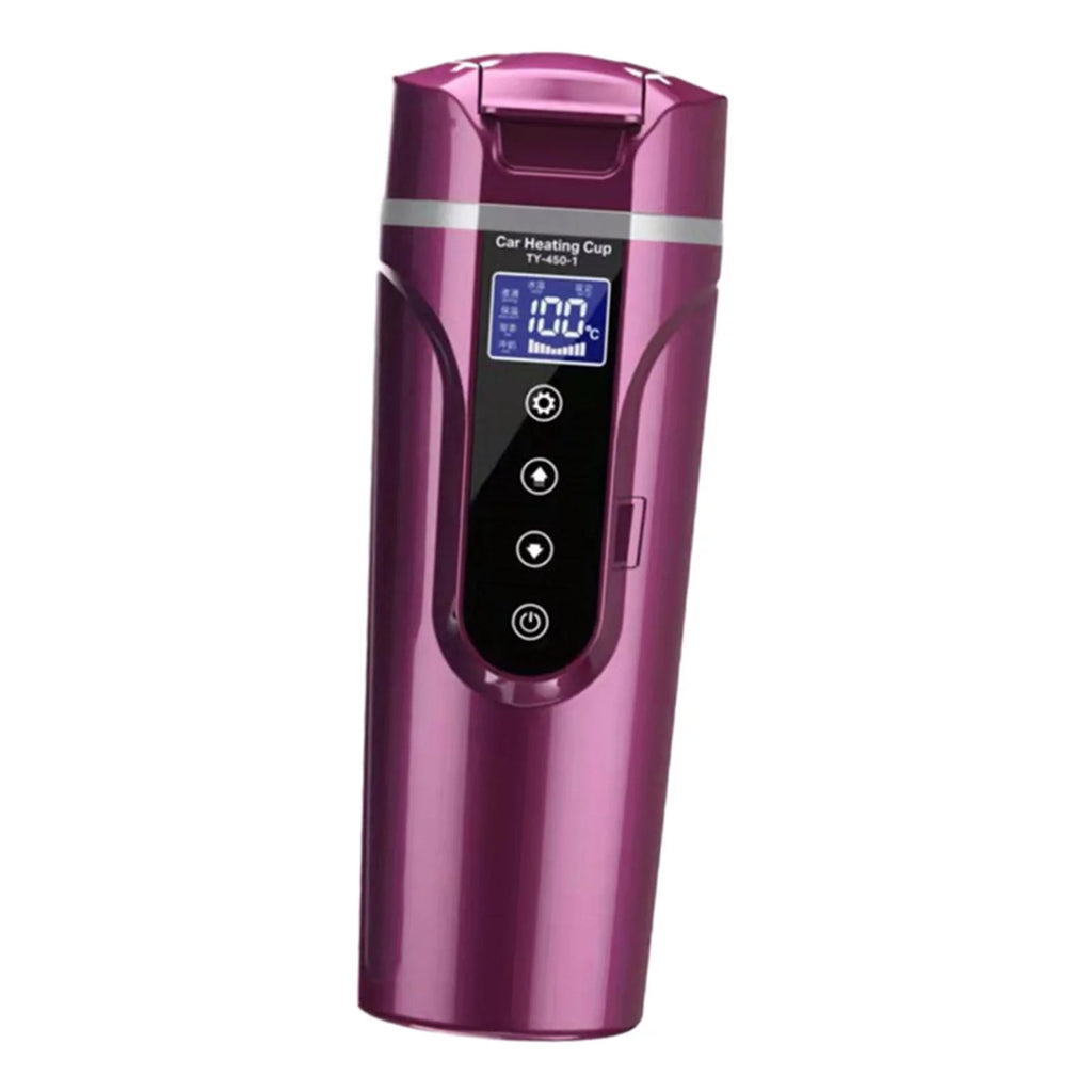 450ml 12V Electric Travel Kettle Variable Temp Control Y108316