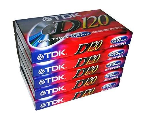 5 Pack Type I Audio Cassette Tapes X520