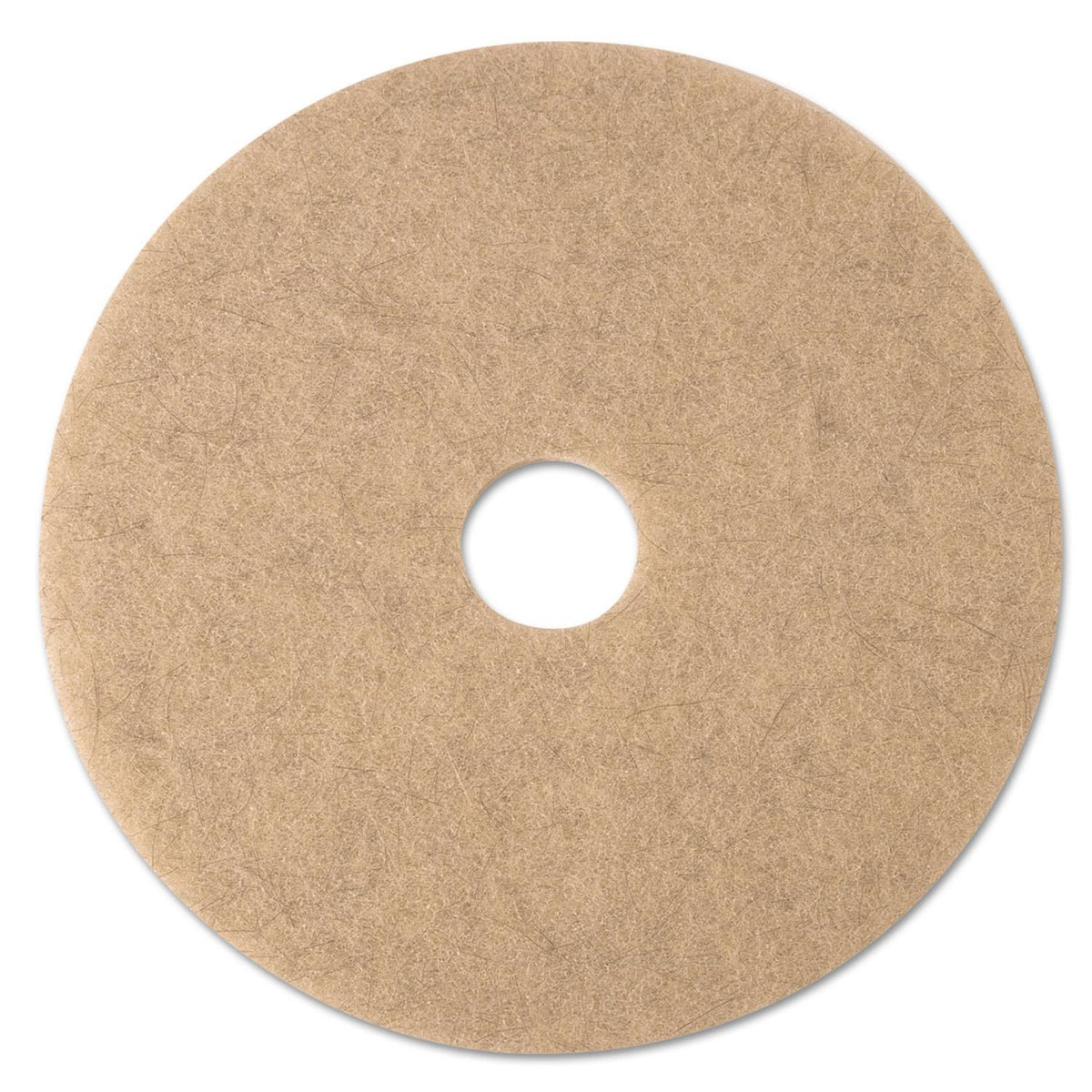 White 24x22 Super Polishing Floor Pads, 5/Carton N1537