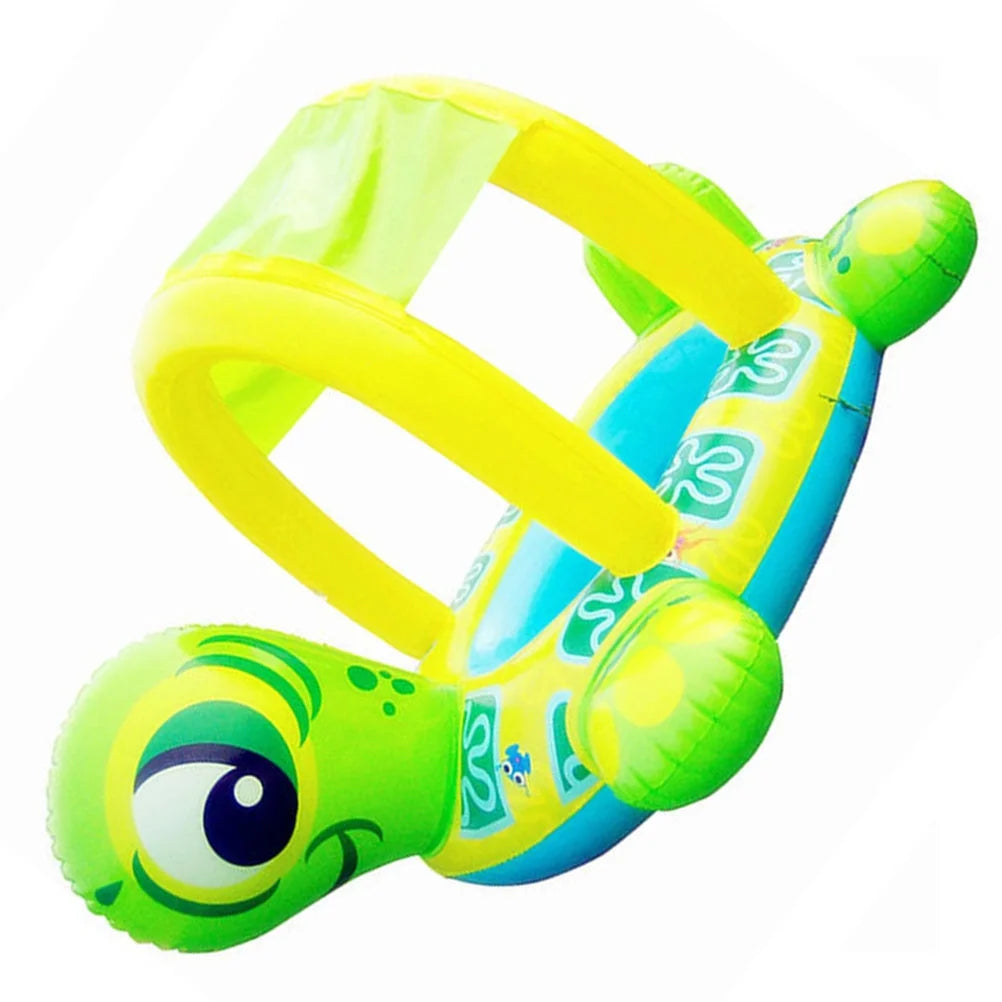 Inflatable Tortoise Swimming Pool Swim Ring Float Q1718