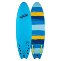 Cool Blue/Stripes Skipper Surfboard V313