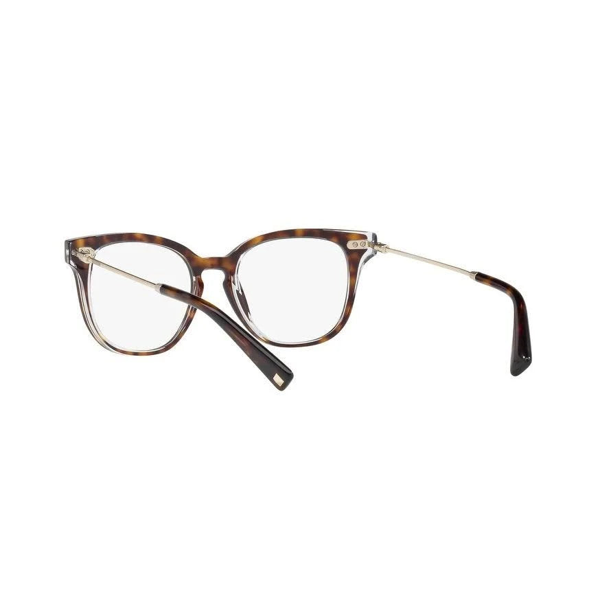 Top Havana on Crystal Eyeglasses R6729