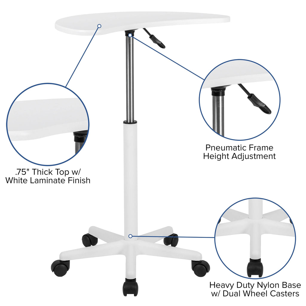 Black Adjustable Computer Desk T916