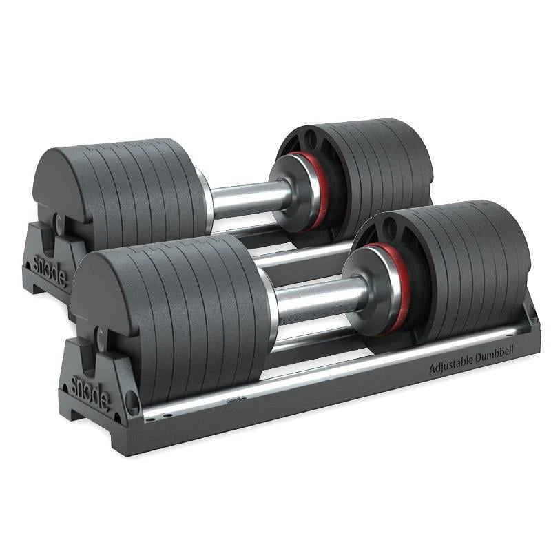 80 lbs Adjustable Dumbbell Set of 2 Cast Iron J827