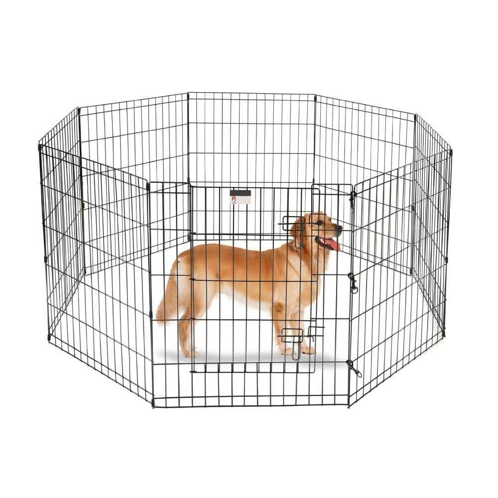 Folding Metal Pet Playpen 8 Panel J4910