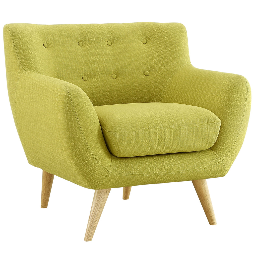 Wheatgrass Upholstered Fabric Armchair Z8117
