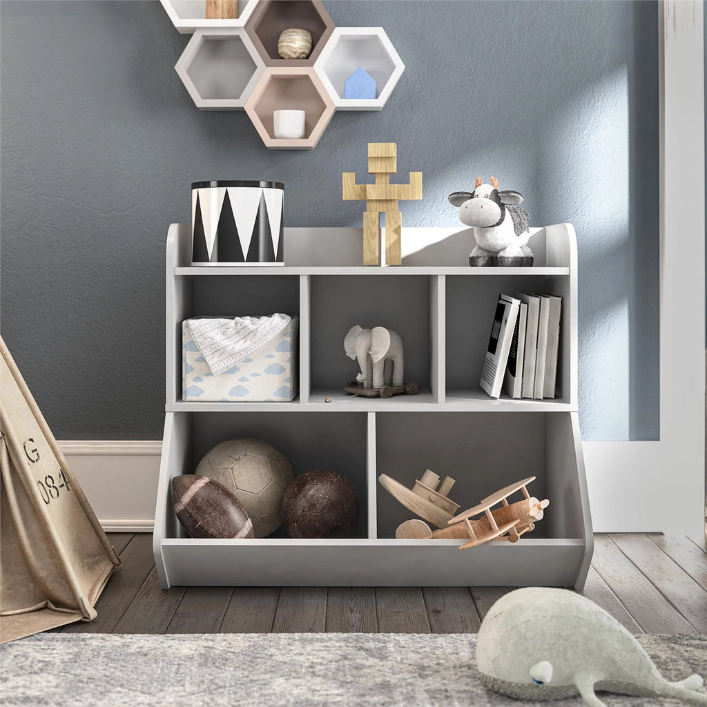 Navy Kids Toy Storage Bookcase L185819