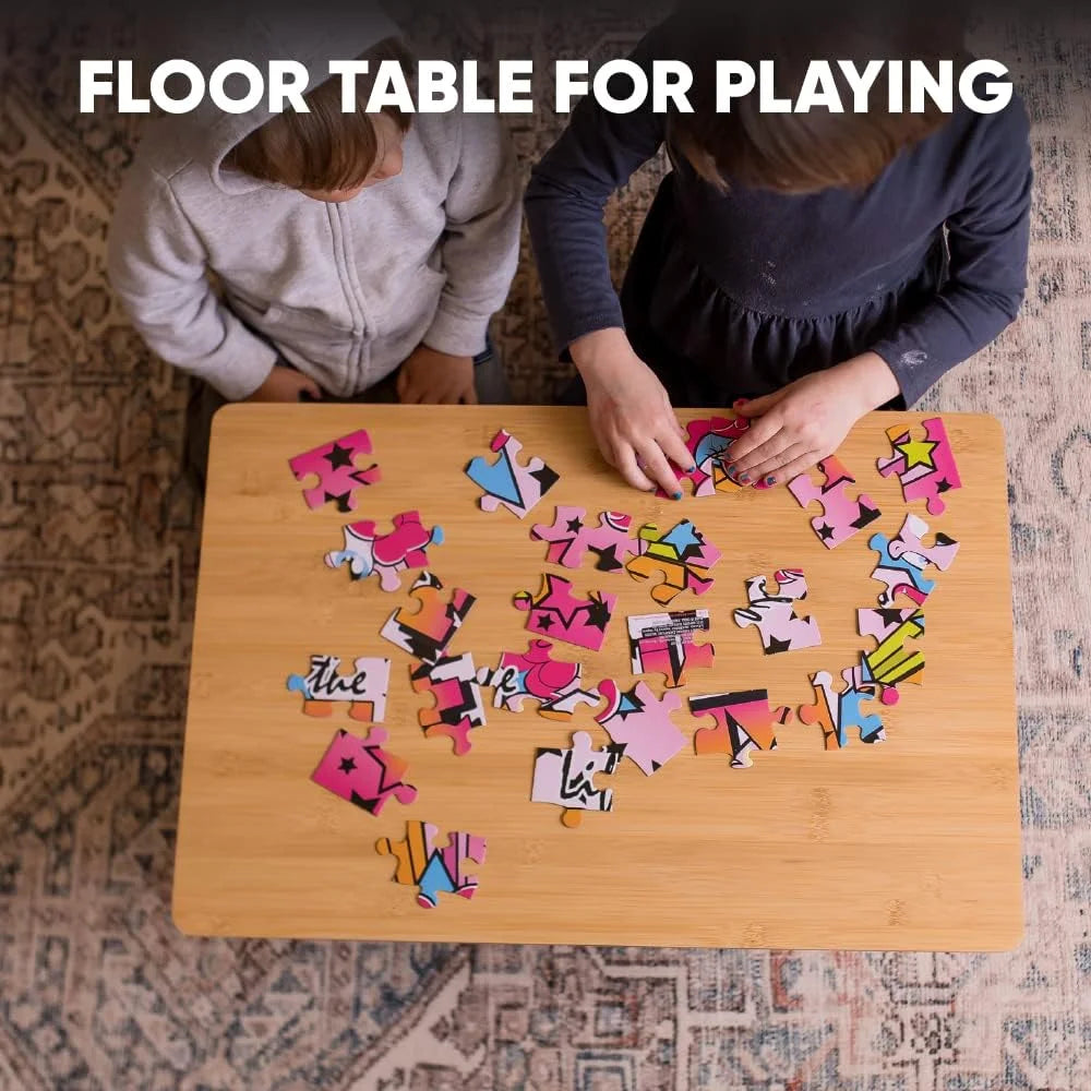 Foldable Natural Bamboo Low Table Z30667