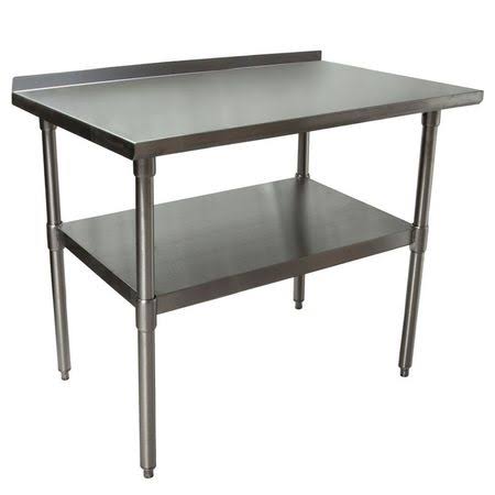 Stainless Steel Work Table with Undershelf E690997