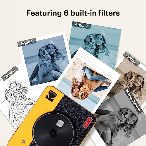 2-in-1 Instant Camera and Photo Printer with 60 Sheets Cartridge N39098