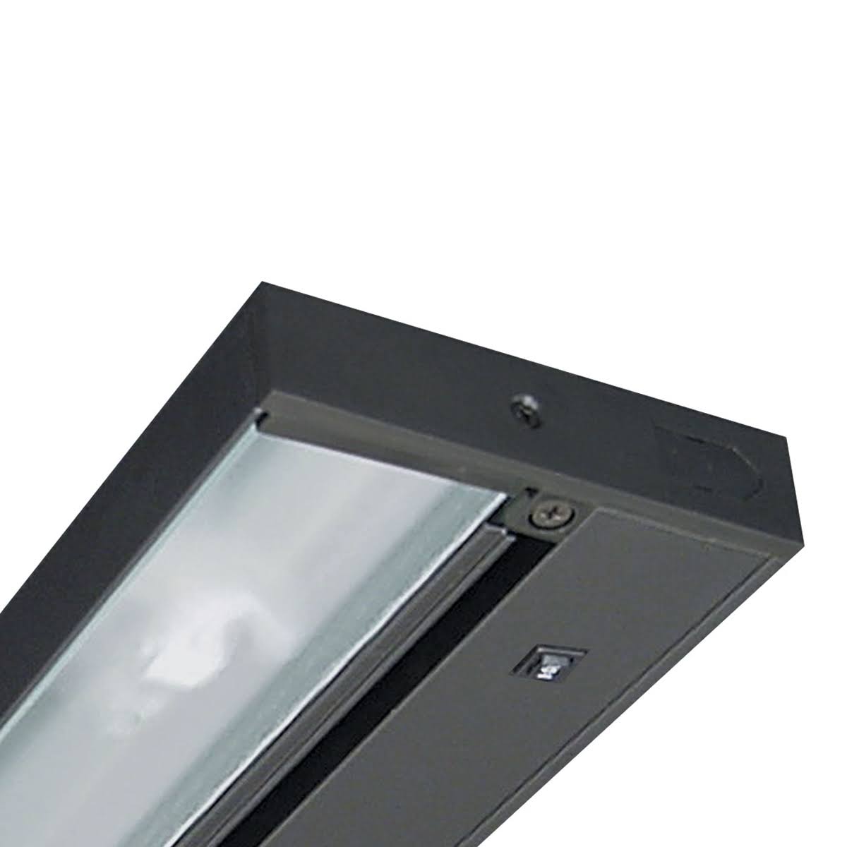 Black 12 in. Fluorescent Under Cabinet Light V8551