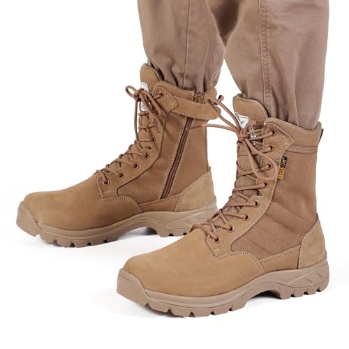 Men's 8 Inch Tactical Work Boots U5542