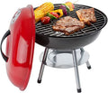Charcoal BBQ Grill Round with Legs B4173