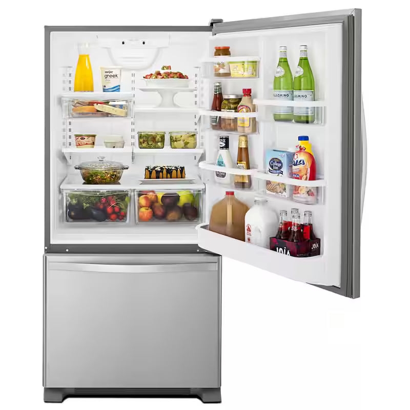 18.7 cu. ft. Bottom Freezer Refrigerator in Stainless Steel L221183