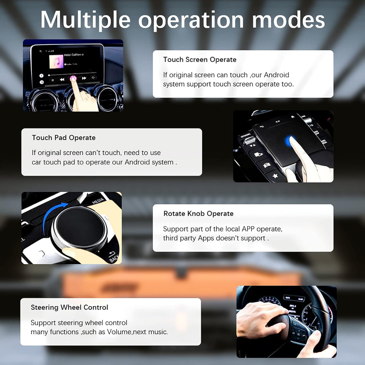 CarPlay AI Box Multimedia Video Box Qualcomm 8-core 4+64G L59475