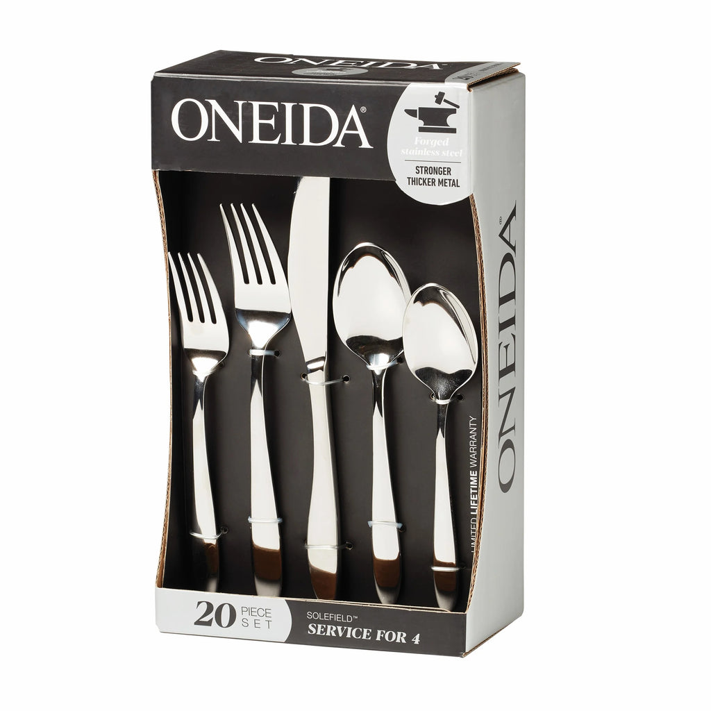 20-Piece Stainless Steel Silverware Set U46581