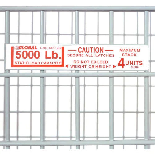 Folding Wire Container 5000 lb Capacity O226583