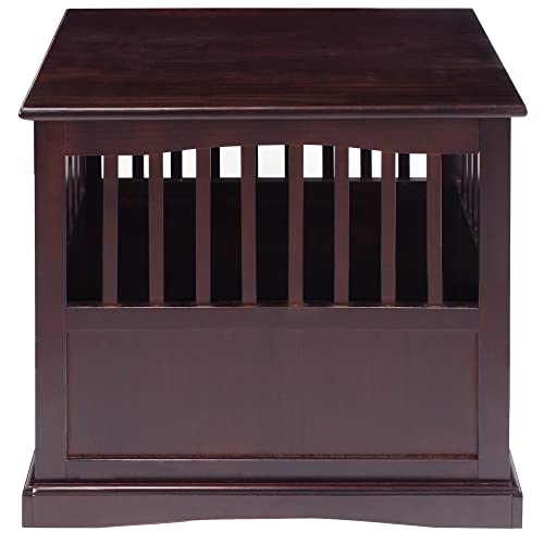 Wooden Medium Pet Crate End Table S720932