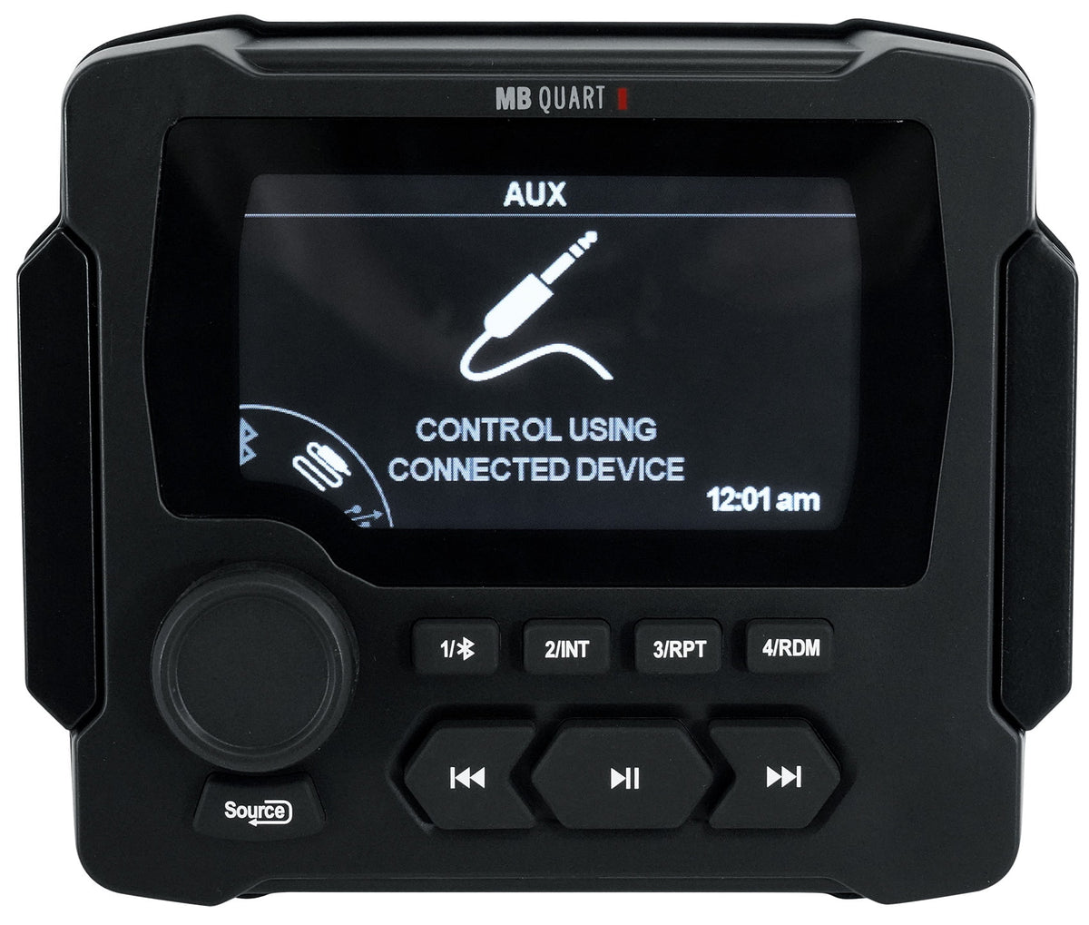 Marine Receiver with Bluetooth and 4 8" White LED Speakers N322862
