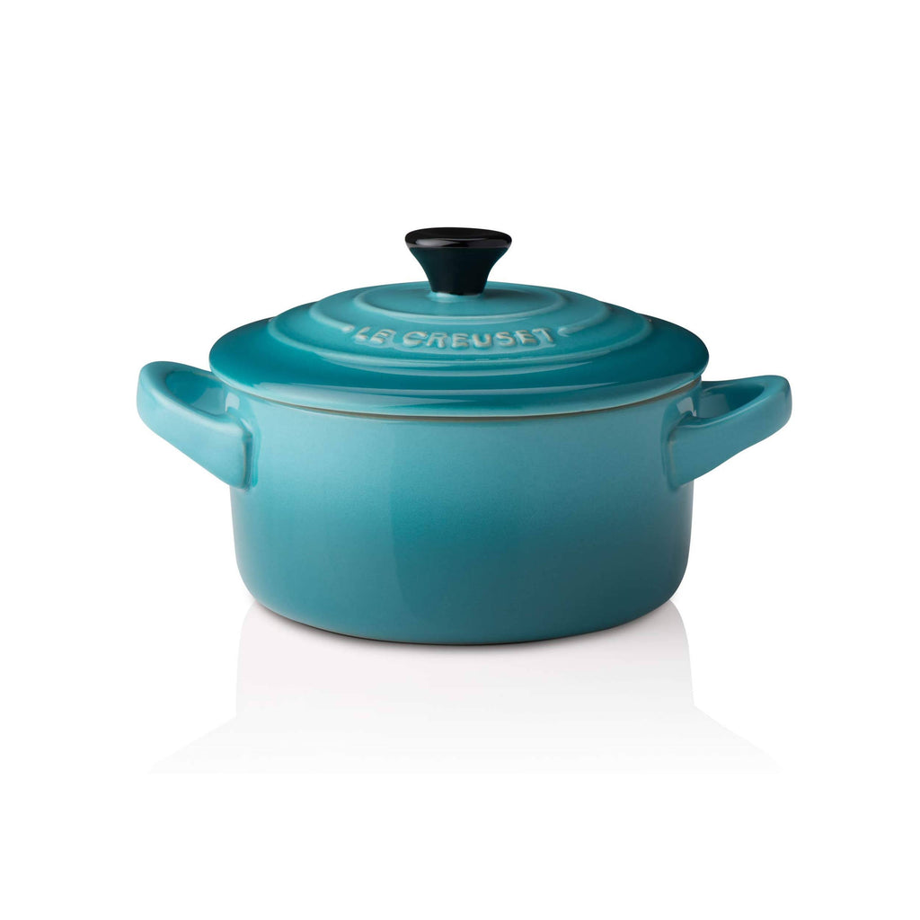Teal Stoneware Petite Round Casserole, 0.2 L U202762
