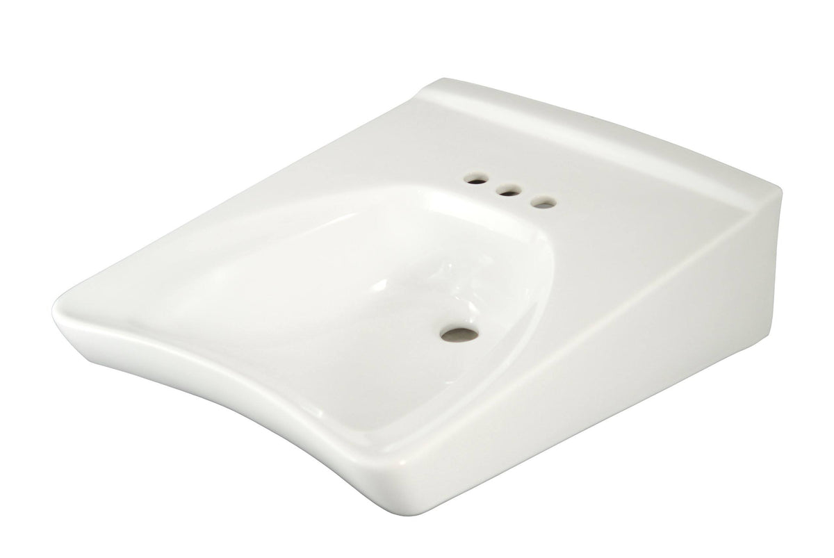 Cotton White Bathroom Sink Z17114