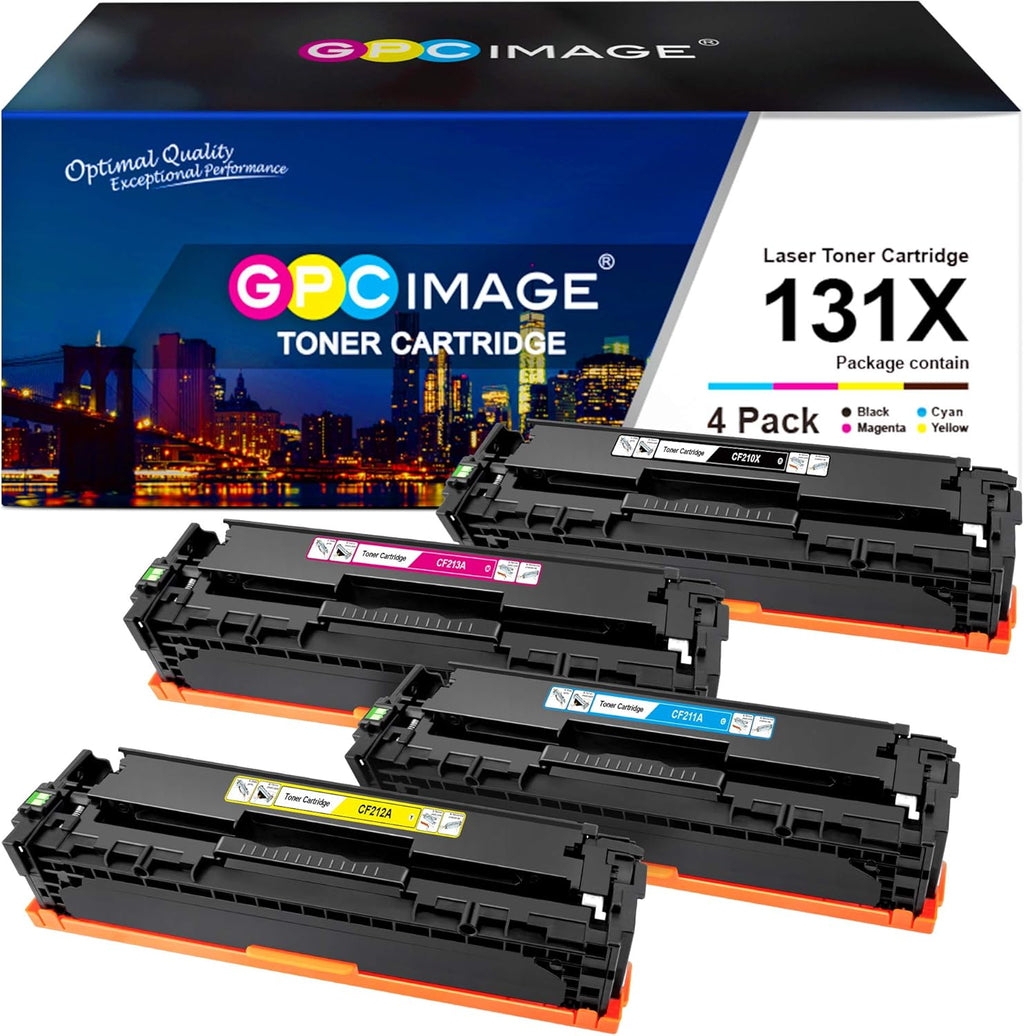 Black Cyan Magenta Yellow Toner Cartridge Pack of 2 Z14195
