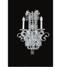 Antique Silver 2 Light Sconce H69049