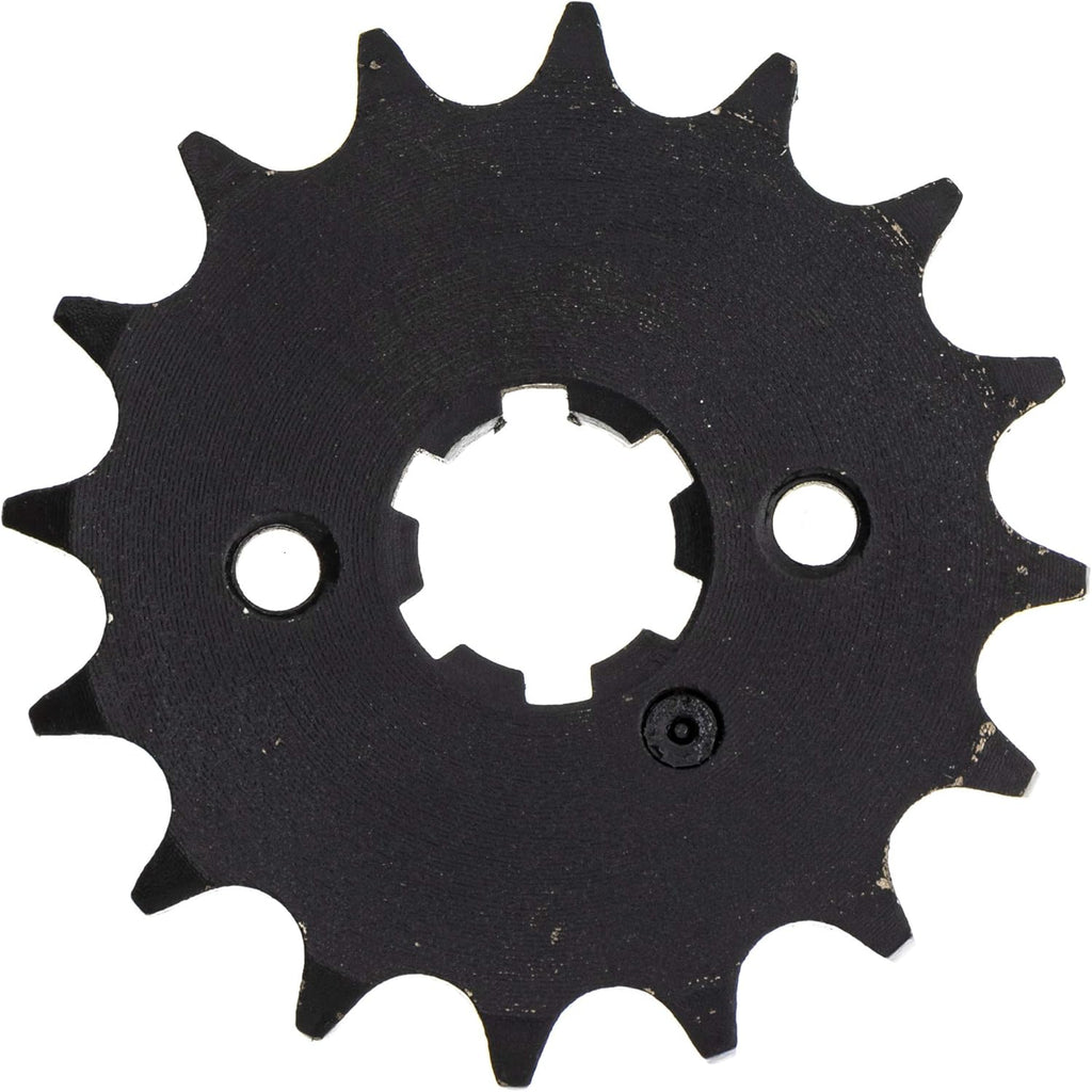 Drive Sprocket Chain Combo Front 16 Rear 45 Tooth 428HZ Standard 112 Links Pack of 2 U5538
