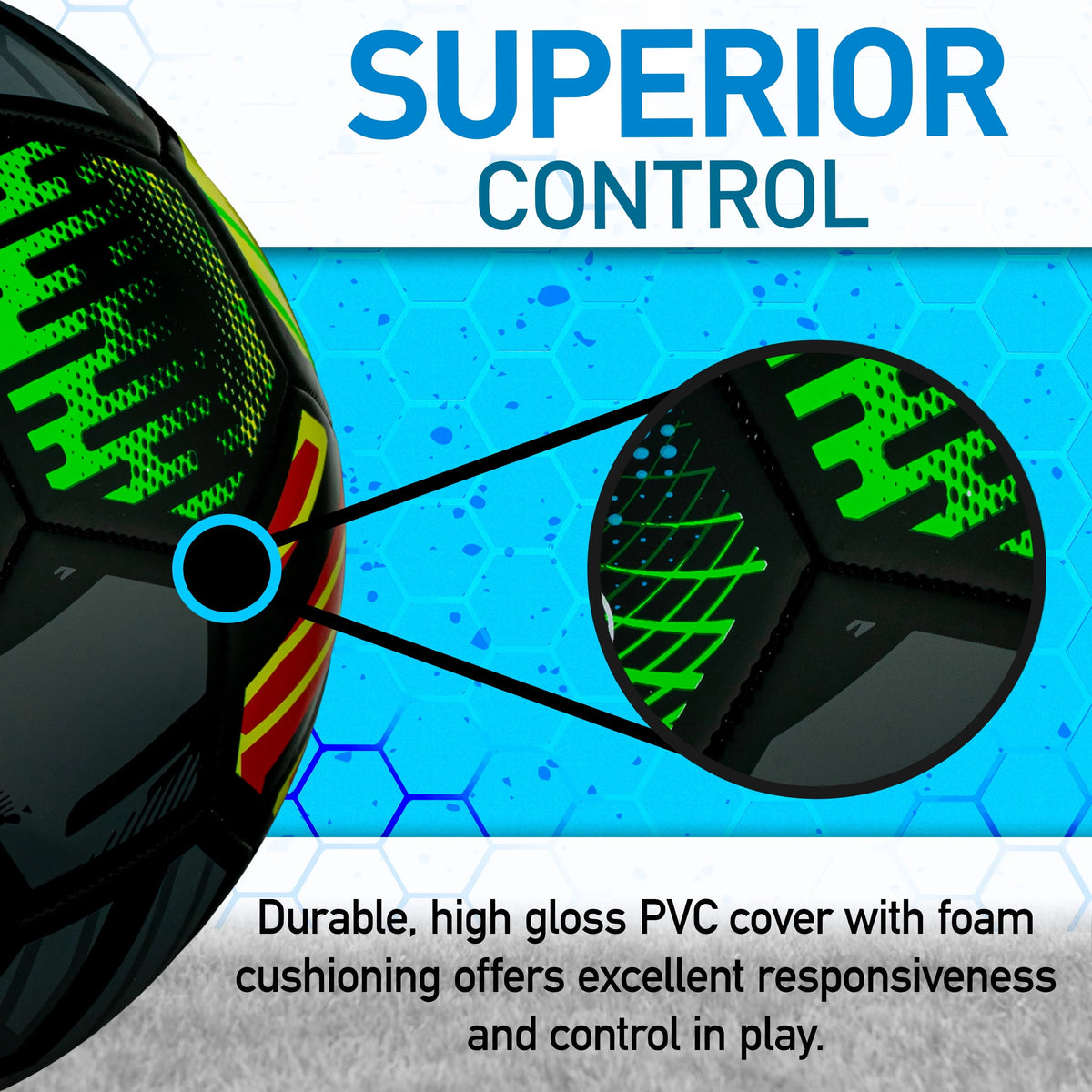 Size 5 Soccer Ball with Air Pump N1413