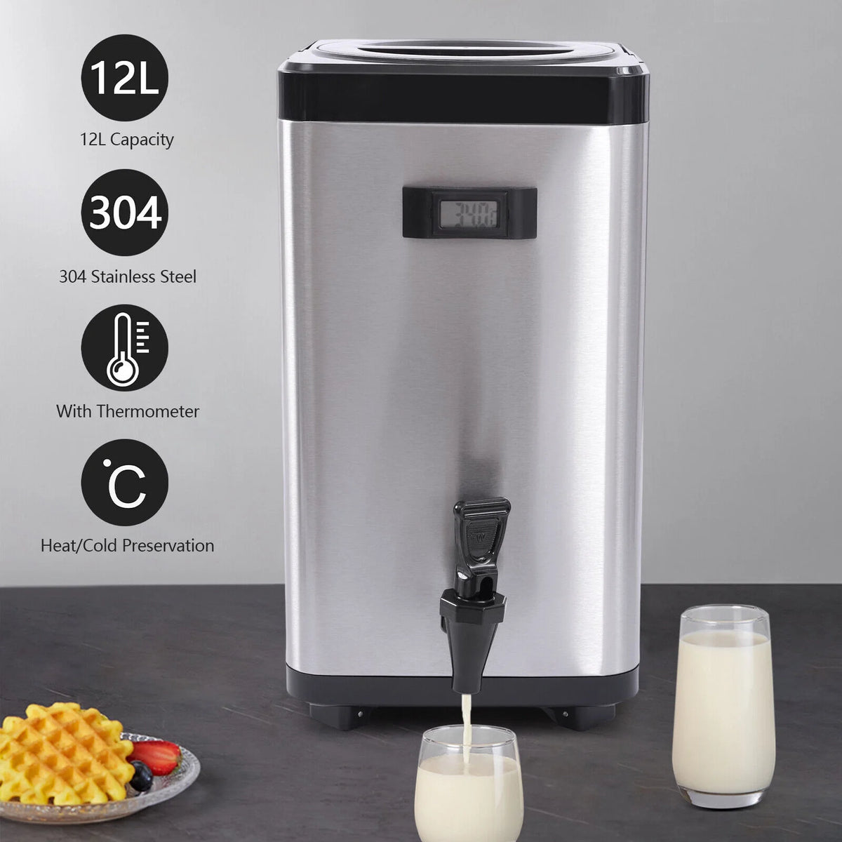 12L Insulated Beverage Dispenser H25266