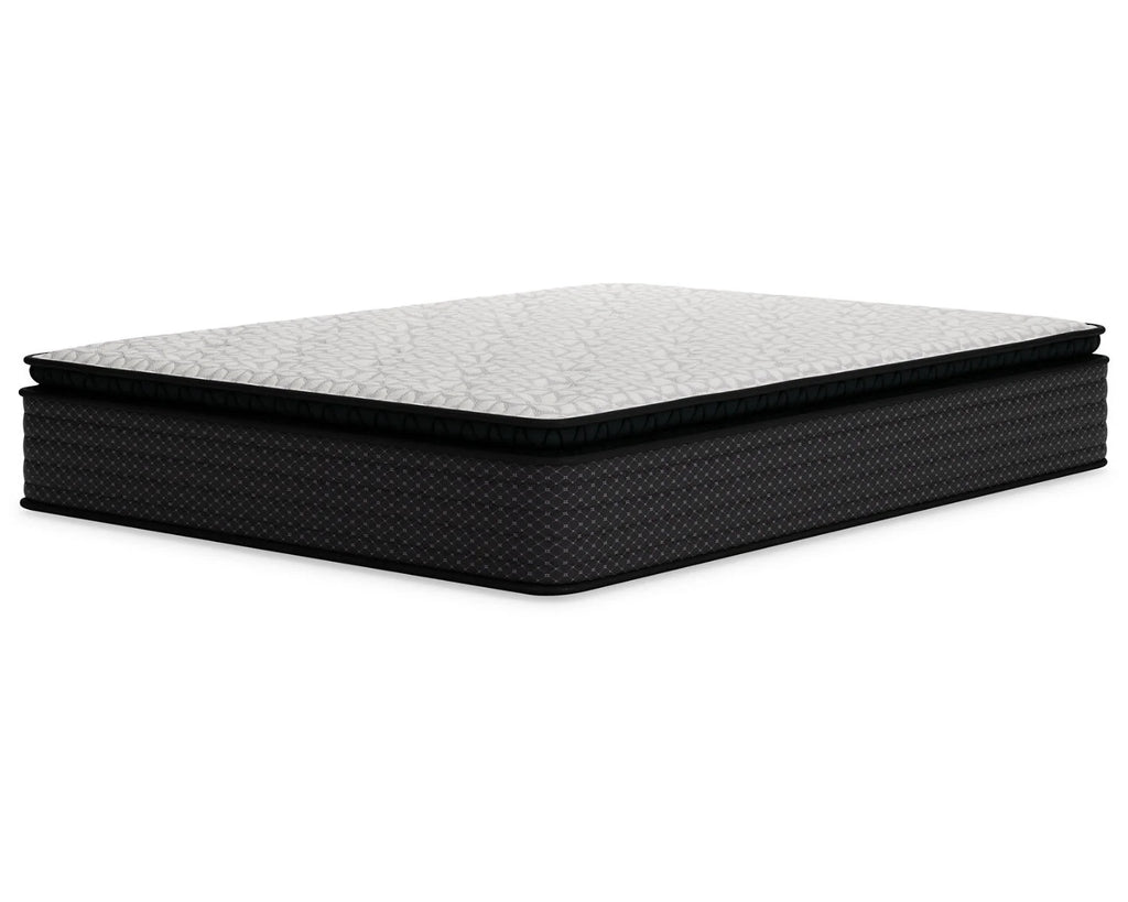 Twin Size 13-inch Pillow Top Hybrid Mattress with Gel Memory Foam White Y6227
