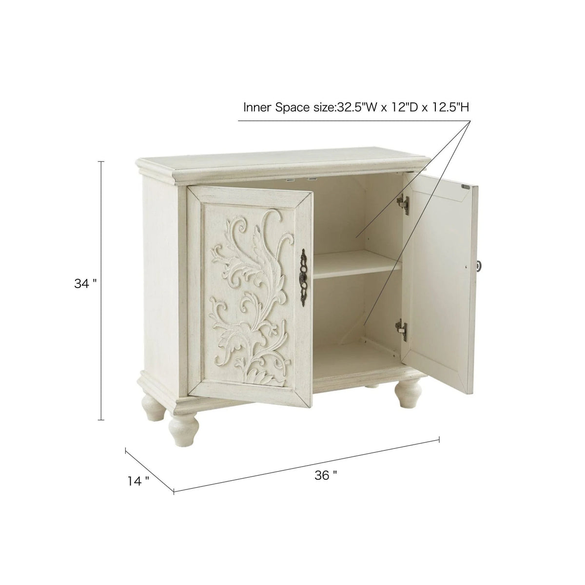 2-Door Cabinet B6436