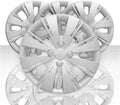 Silver 15" 8 Split Spoke Wheel Covers Set of 4 R990255