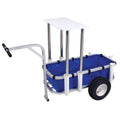 Aluminum Beach Cart with Liner N955