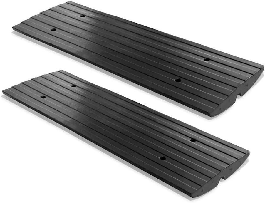 Heavy Duty Rubber Threshold Ramp J142133