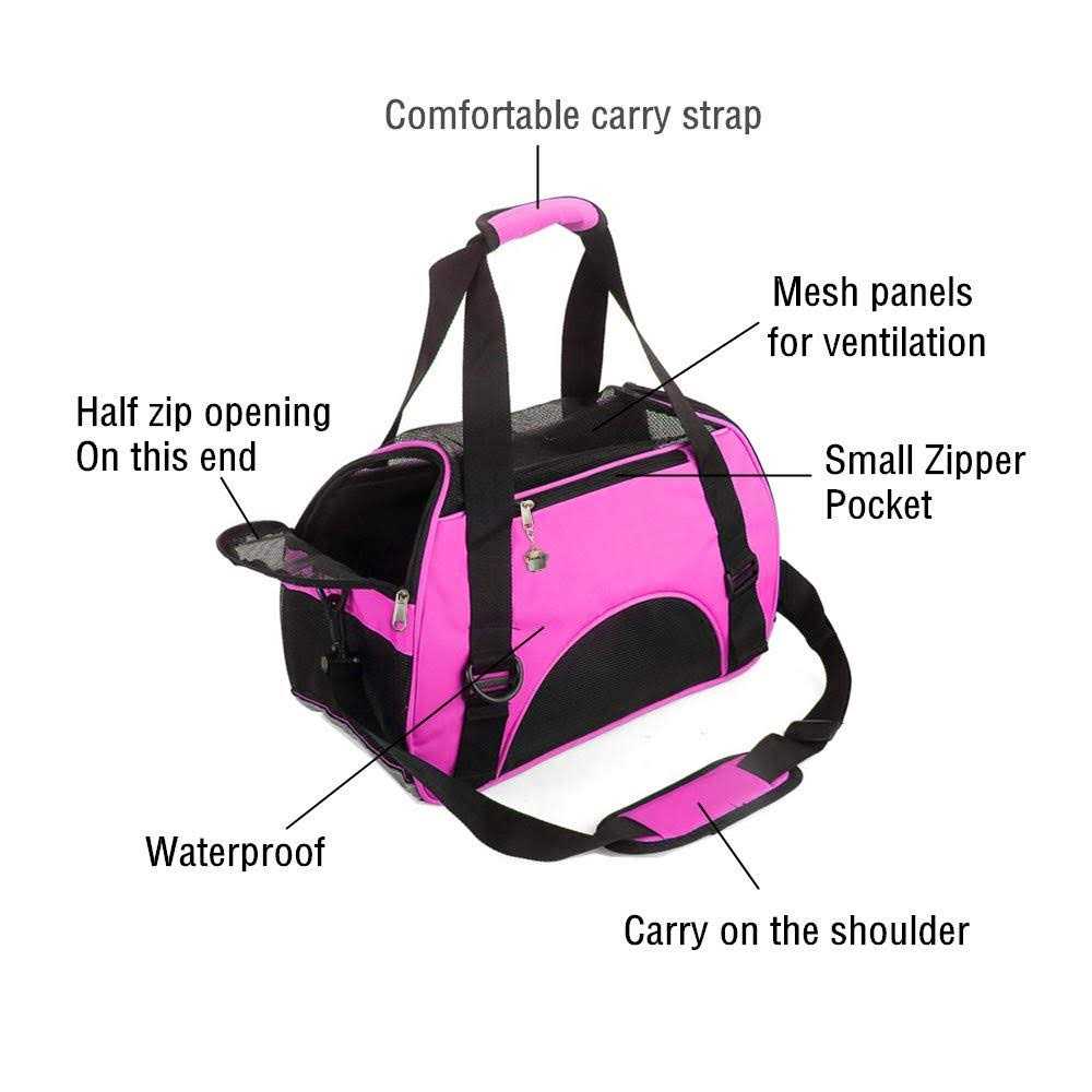 Soft-Sided Pet Travel Carrier D5143