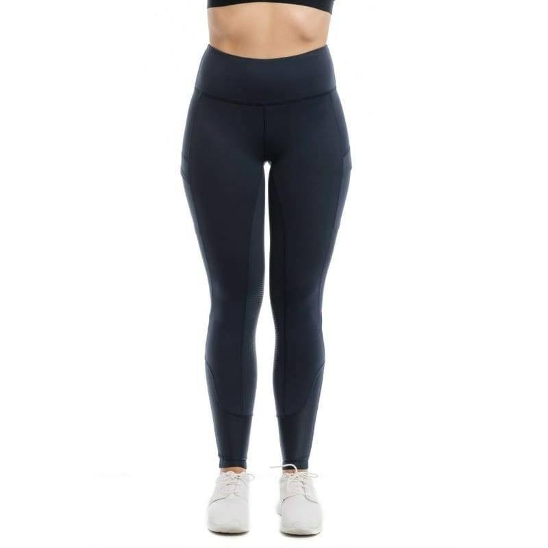 Green/Navy Tie Dye Riding Tights Z425023