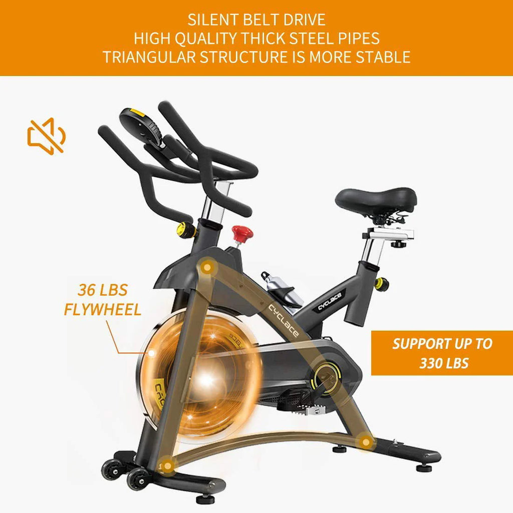 Magnetic Exercise Bike 350lbs with Tablet Holder N564
