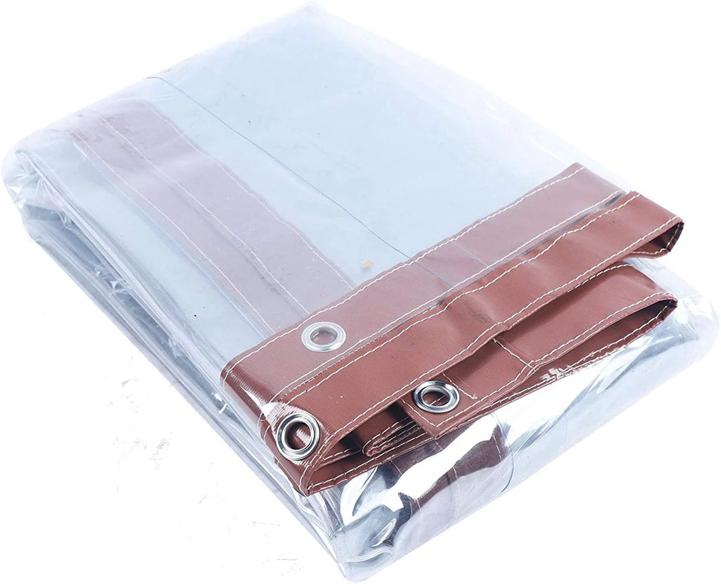 Brown Waterproof PVC Tarpaulin Canopy 8'*8' X115