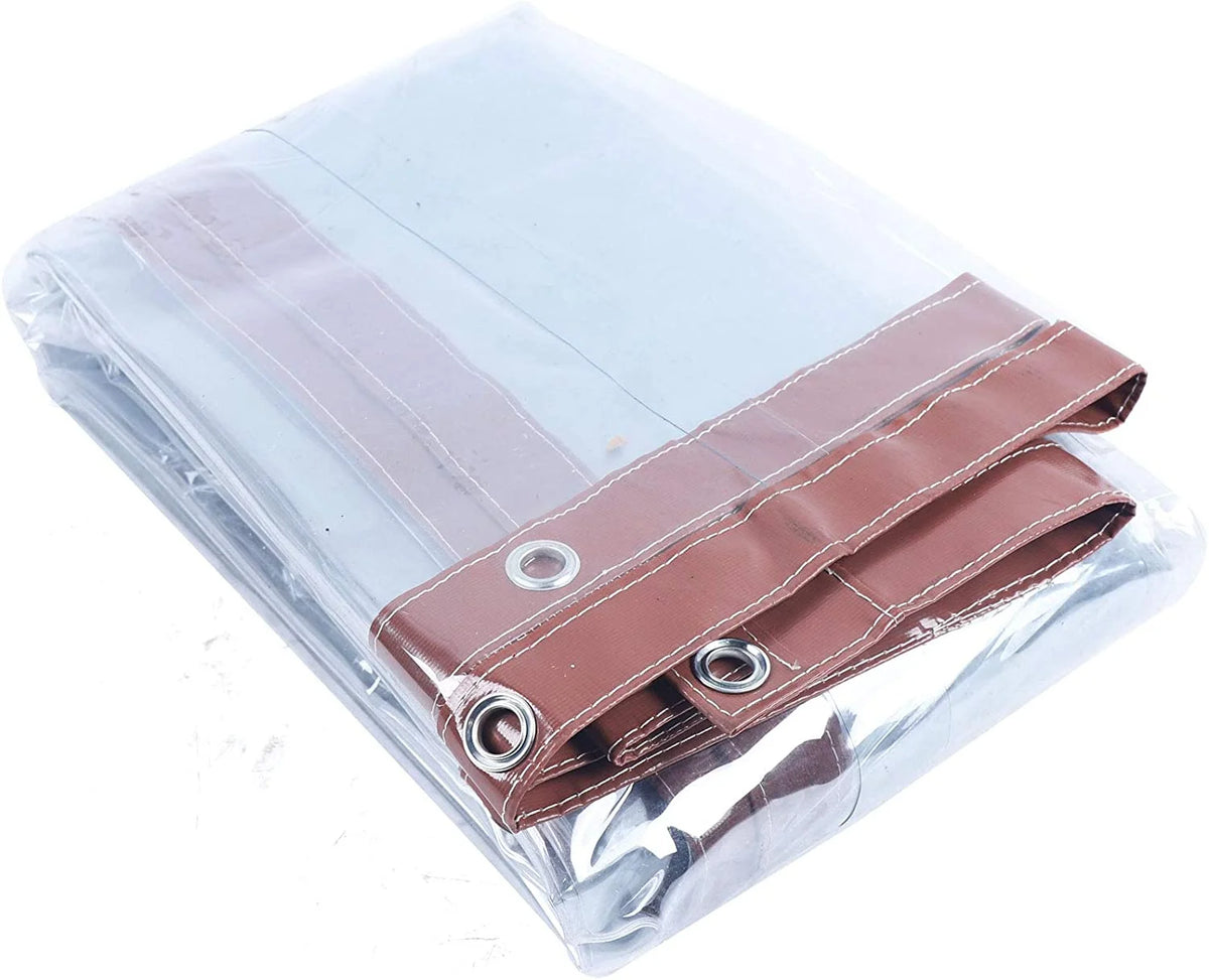 Brown Waterproof PVC Tarpaulin Canopy 8'*8' X115