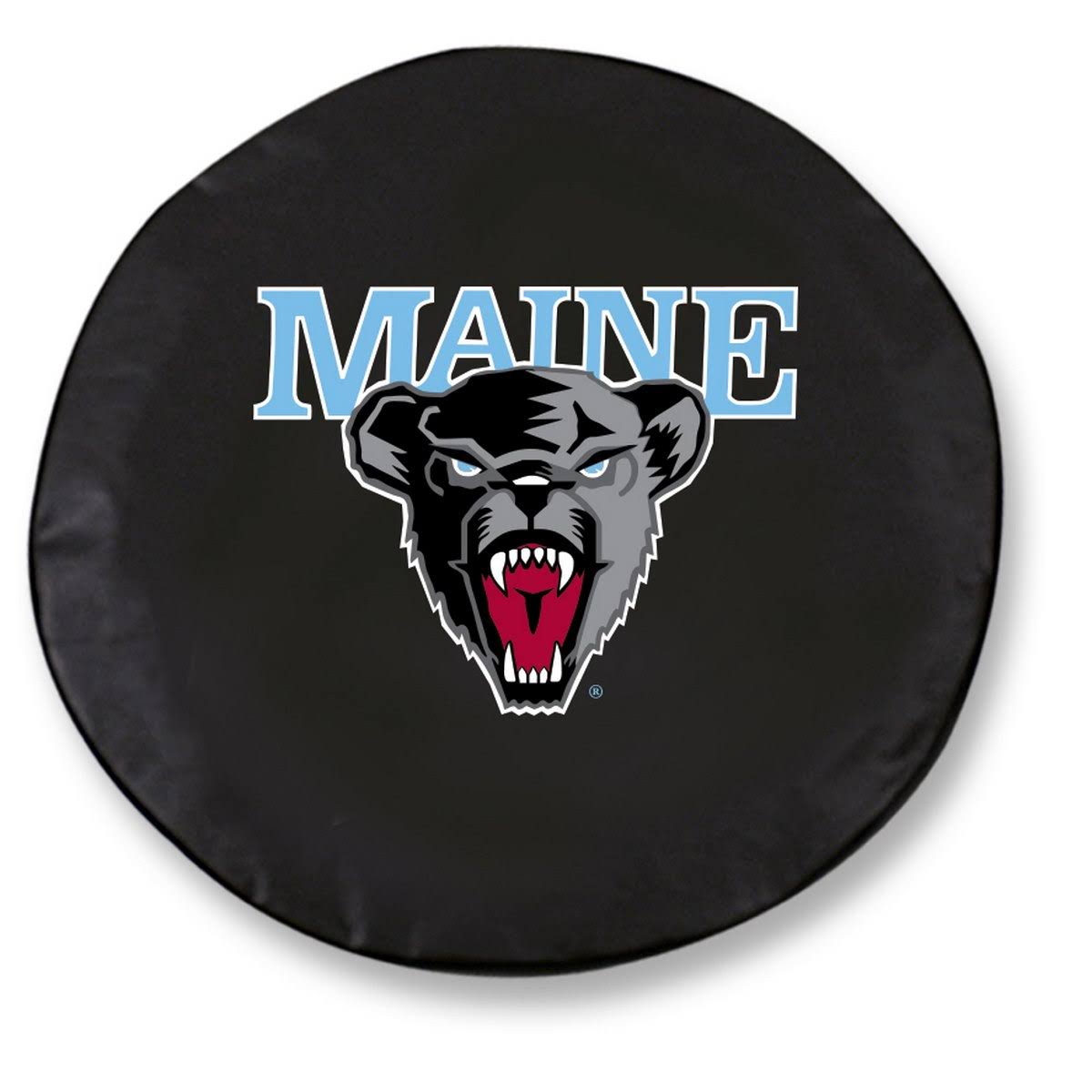 Black Vinyl Fitted Spare Car Tire Cover E435083