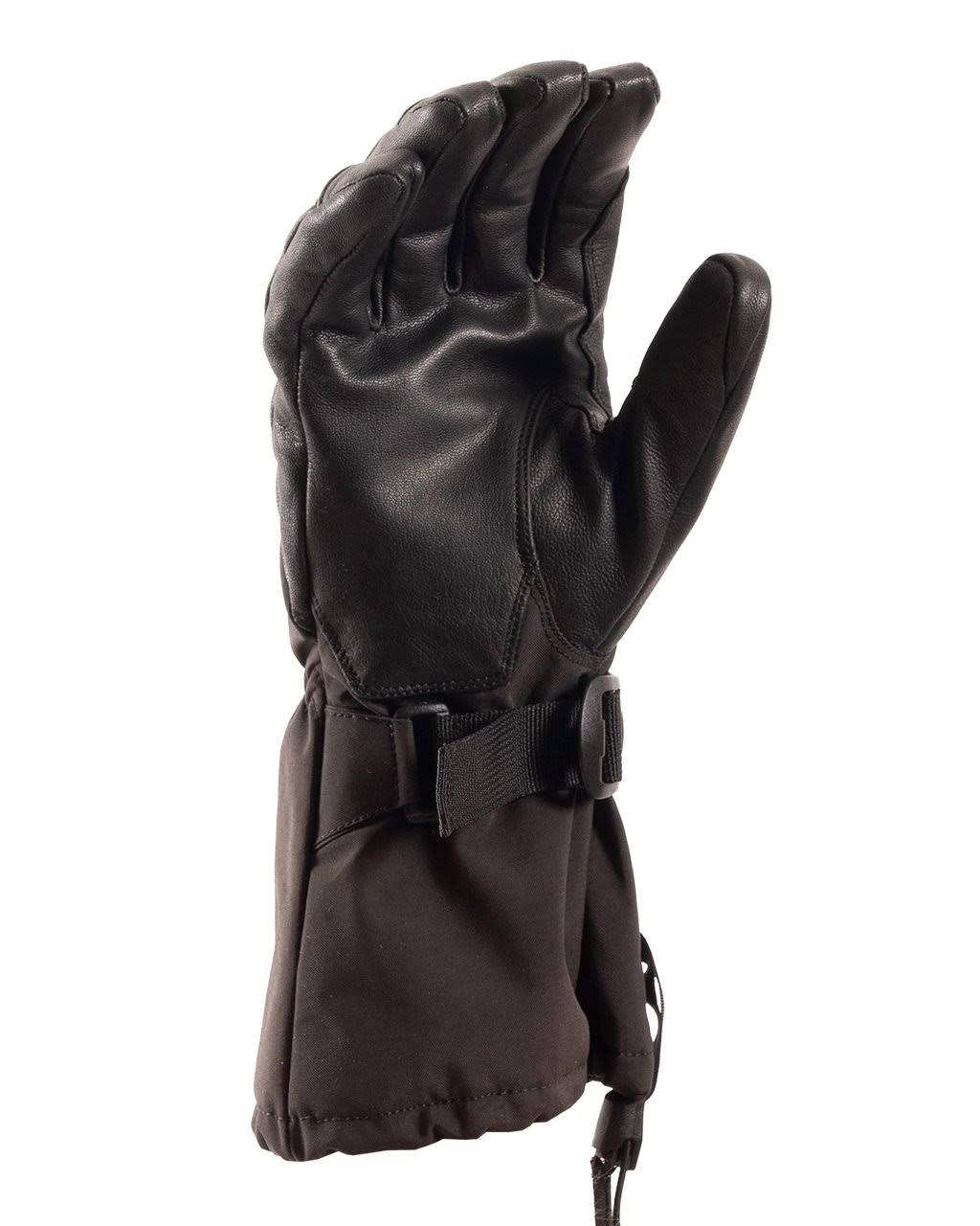 Jet Black Gauntlet Gloves N9132