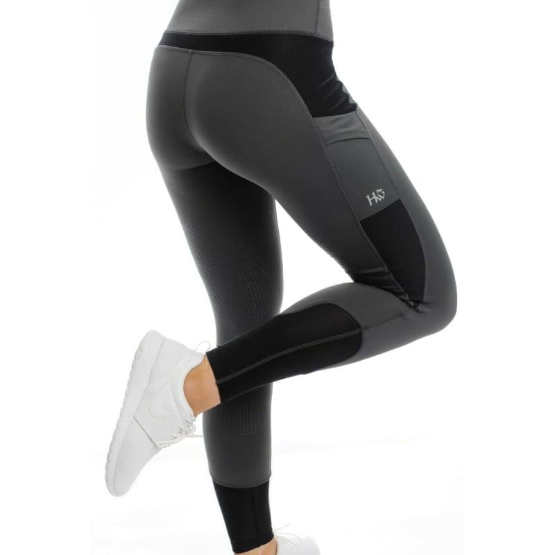 Green/Navy Tie Dye Riding Tights Z425023