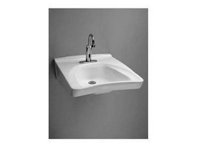Cotton White Bathroom Sink Z17114